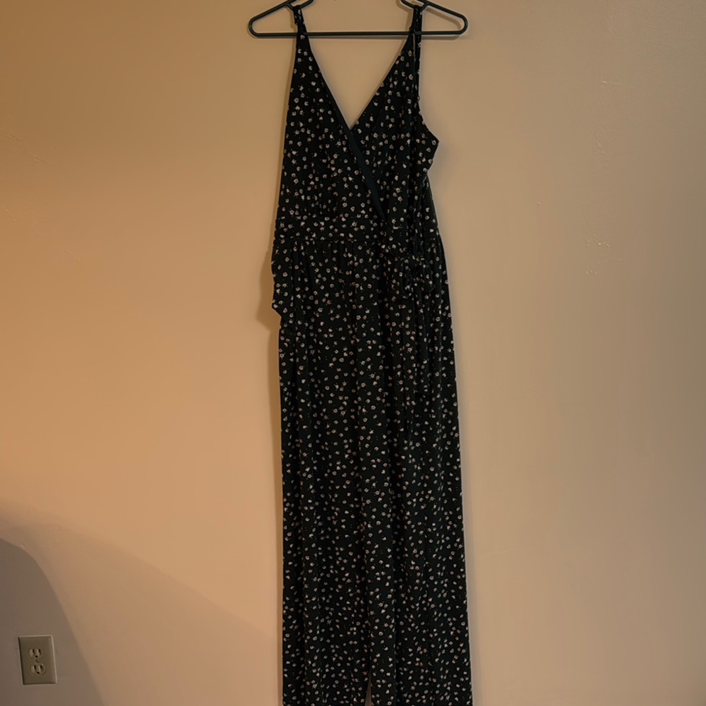 Kaileigh Floral Green Dress